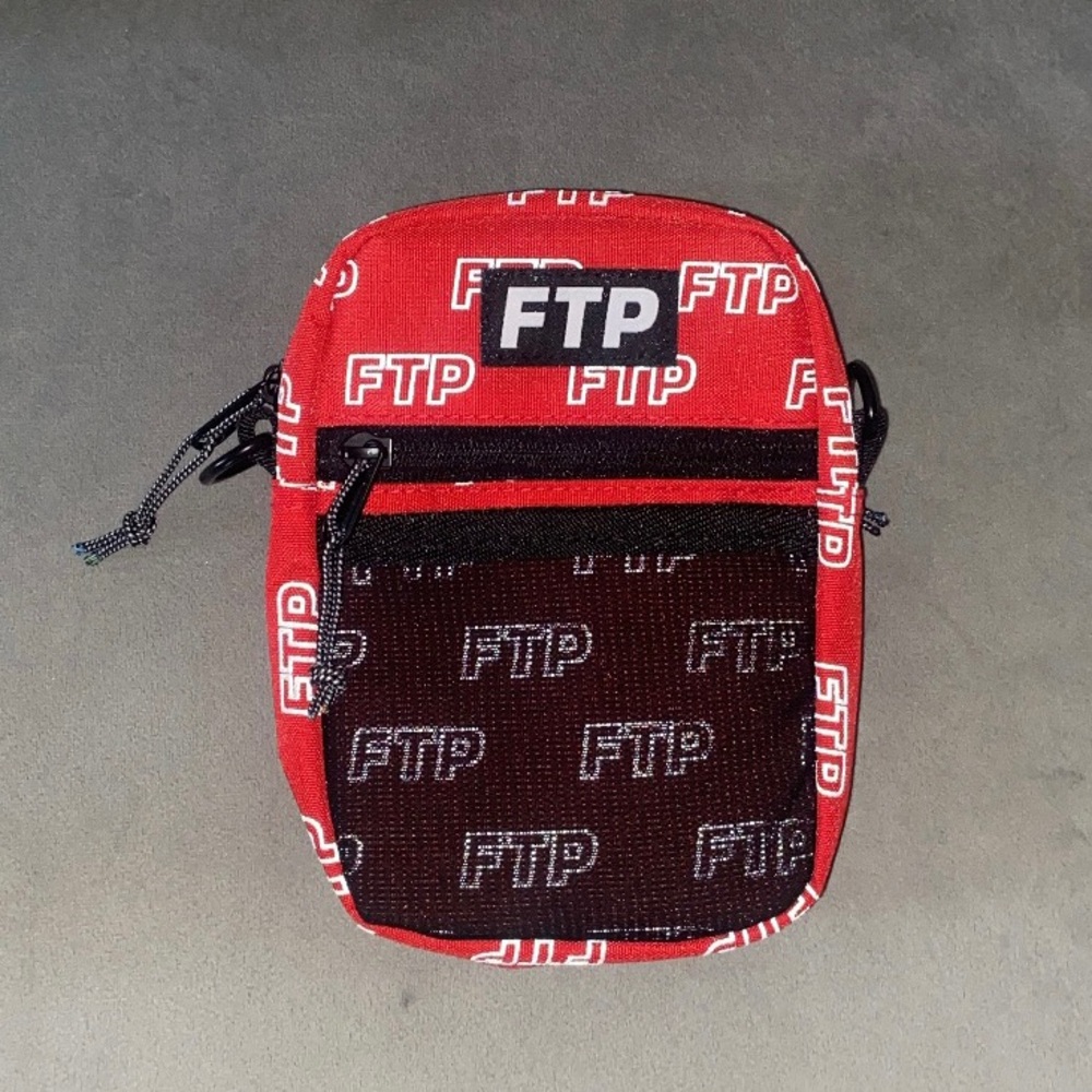 FTP Outline Side Bag Red - FW19